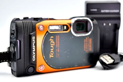 ⏯️[Excellent+5] Olympus Stylus Tough TG-860 Digital Camera Waterproof From Japan - Image 1 of 4