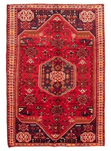 Traditional Vintage Hand-Knotted Carpet 6'5" x 9'8" Wool Area Rug - Picture 1 of 9