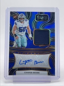 COOPER BEEBE 2024 SELECT ROOKIE PATCH AUTOGRAPH BLUE RC AUTO /75 Q4945 - Picture 1 of 2