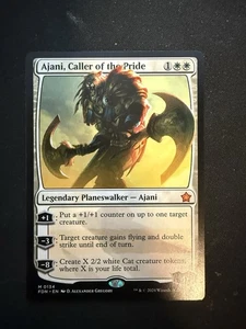MTG Foundations #134 Ajani, Caller of the Pride Mythic Near Mint - Bild 1 von 1