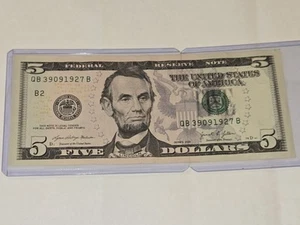$5 Bill DOB Elvin Jones Jazz Drummer John Coltrane Quartet Polyrhythmic Rare - Picture 1 of 4