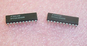 QTY (18) DM74ALS640AN NSC 20 PIN DIP OCTAL BUS TRANSCEIVER 74ALS640 NOS 1 TUBE - Picture 1 of 4