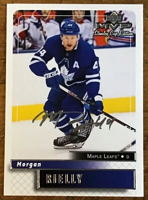 2019-20 MORGAN RIELLY UD MVP 20th ANNIVERSARY SCE SILVER SCRIPT #30 LEAFS - Image 1 of 2