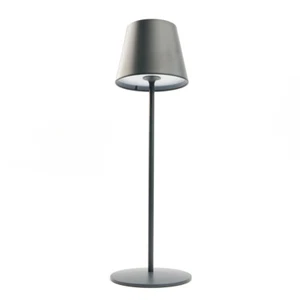 LED Akku Tischleuchte Anthrazit IP54 3,6W 170lm RGBW warmweiß 3000K Dimmbar - Bild 1 von 4