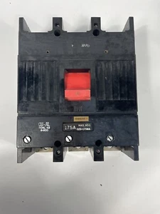 General Electric THJK436T175 Molded Case Circuit Breaker, 3P, 600VAC, 175A THJK - Picture 1 of 9