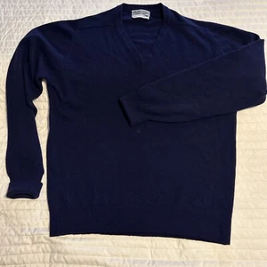 Mark Alexander Damen Pullover 100% Kaschmir dunkelblau Größe L - Bild 1 von 10