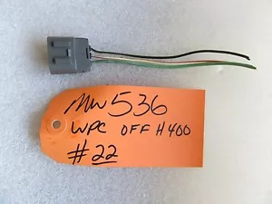 FITS WIRE PLUG CONNECTOR OFF 2.3L AUTOMATIC TRANSMISSION SPEED SENSOR SWITCH CAR - Picture 1 of 8