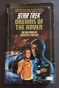 Star Trek: Dreams of the Raven Paperback Novel #34 by Carmen Carter - Imagen 1 de 4