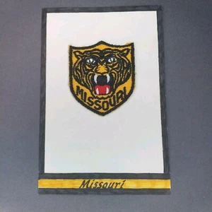 Retro University Of Missouri MO Mizzou Tigers 2.5" Embroidered Patch ROTC - Picture 1 of 3