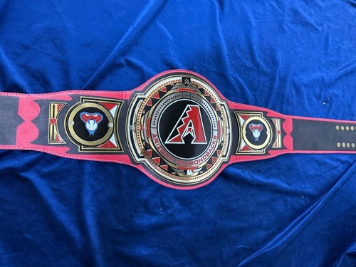 Nuova cintura Arizona Diamondbacks Legacy Title Championship taglia adulto 4 mm zinco