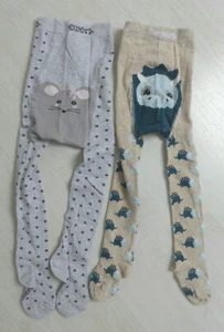 ewers Strumpfhose, hellgrau oder beige meliert mit Maus oder Dino  NEU!!! - Bild 1 von 5