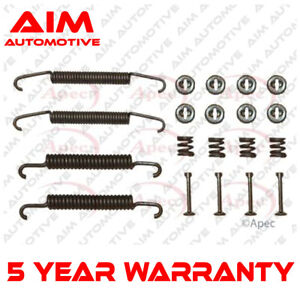 Brake Shoes Fitting Kit Front Rear Aim Fits Fiat Seicento 1998-2004