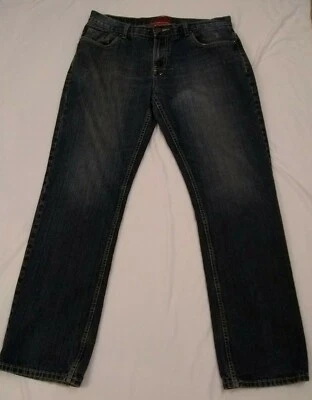 Pantalones de mezclilla para hombre Do azul lavado medio talla 34 X 33 Foto 1 de 4