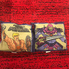 Two 2002 He-Man / Skeletor Masters Of The Universe Purple Pillow 15" x 15" RARE