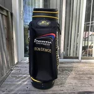Cobra Inertia Series Iron Demos Golf Bag 6-Way Black Yellow Canvas XXL - Picture 1 of 24