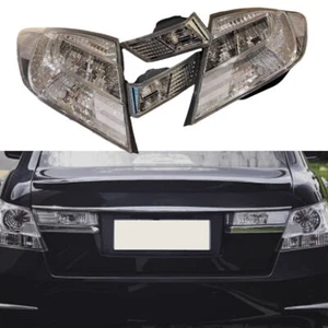 For 2008-12 Accord Sedan Crystal Clear Lens Brake Tail Light Turn Signal Cover - Foto 1 di 10