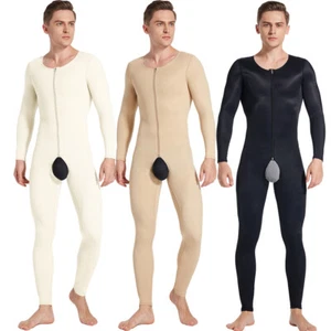 Men Full Body Shaper Liposuction Shapewear Tummmy Control Medical Compression - Picture 1 of 12