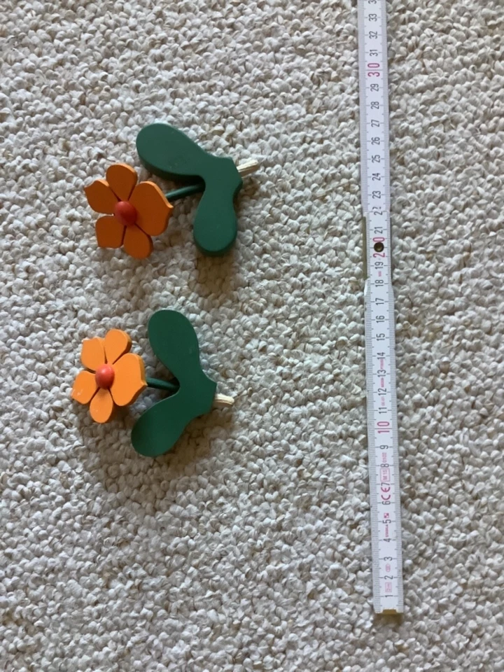Sebastian Design Stecker Steckelement Aufstecker Set Blumen  gebraucht groß - Bild 1 von 1