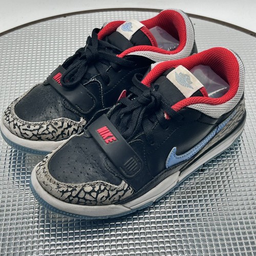 Jordan Legacy 312 scarpe basse taglia 1 anno bandiera Chicago nere rosse sneakers CD9055 004