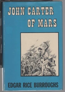 Edgar Rice Burroughs John Cater of Mars 1964 Canaveral Presse blauer Deckel - Bild 1 von 22