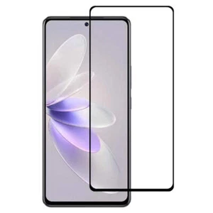 Protezione Schermo Vetro Temperato Bordo Curvo 3D per Vivo V27/V27 Pro - Foto 1 di 8