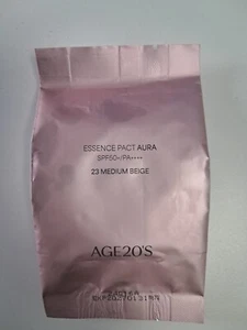 AGE 20'S Essence Pact Aura Refill SPF50+ /PA ++++ No.# 23 Medium Beige K-Beauty - Picture 1 of 2