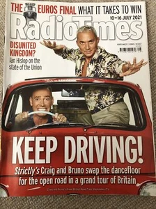 Radio Times Magazine 10.07.21 10.07.2021 Craig and Brunos British Road Trip - Bild 1 von 2