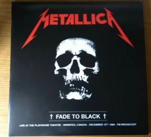 Metallica - Fade to Black LIVE 1986 Winnipeg 2xLP - Imagen 1 de 7