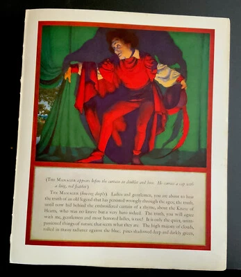 Maxfield Parrish “Manager Draws Curtain” From The Original 1925 Knave Of Hearts - Image 1 of 4