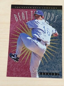 1996 Upper Deck Beat The Odds Hideo Nomo #150 Dodgers - Picture 1 of 2