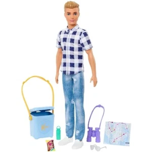 MATTEL Barbie Ken Camping Doll HHR66 - Picture 1 of 6