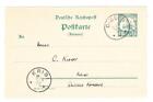 GERMAN KAMERUN REPLY Postal Card-HG:10r-PROPER USE FROM SOUTHWEST AFRICA