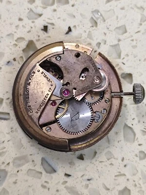 Parachoques Automático TISSOT Cal 28.5-21 Movimiento Incompleto No Funciona para Piezas Foto 1 de 4