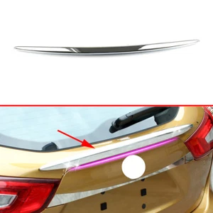 Chrome Rear Tailgate Door Trunk Cover Trim For Qashqai J11 Rogue Sport 2014-2021 - Bild 1 von 7