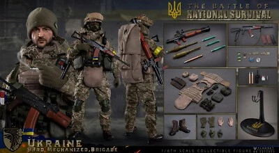 1/6 FLAGSET FS-73053 Ukraine 93rd Mechanized Brigade - Anti Tank Gunner FIGURE - Image 1 of 4