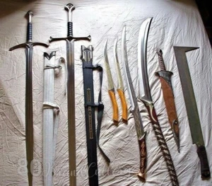 LOTR Sword Lot Handmade Stainless Steel Sword High Replica Movie Swords Gift - Picture 1 of 6