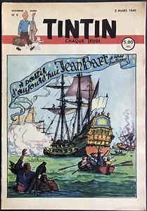 TINTIN Édition belge fascicule n°9 du 3 mars 1949 Très bon état - Bild 1 von 8