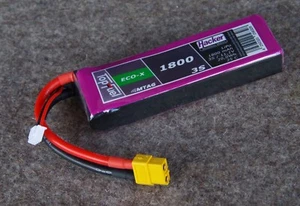 Hacker TopFuel LiPo Akku - 1800 MAh 3S - 11,1 V - 25 C - mit Steckersystem XT60 - Bild 1 von 1