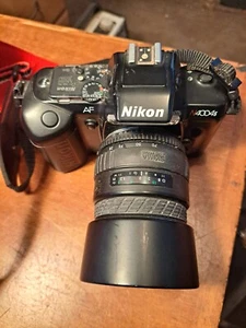 Nikon N4004S AF 35MM Camera w/Nikkor AF 35-70mm & Nikkor AF 35-105mm lens - Picture 1 of 13