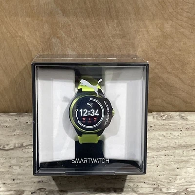 Puma Neon Green Silicone SmartWatch PT9101 New Sealed Model DW9P1 - Image 1 of 4