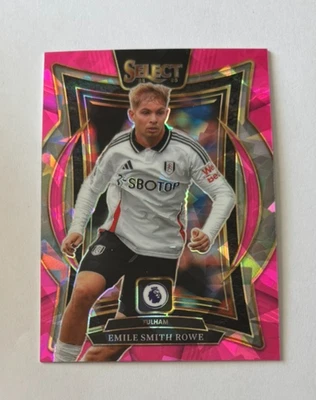 2024-25 Panini Select Premier League Terrace Pink Ice Emile Smith Rowe #21 - Image 1 of 2