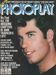 Photoplay Oct 1978 JOHN TRAVOLTA-LEIF GARRETT-ROY SCHEIDER-MARK HAMILL-BOB CRANE - Picture 1 of 2