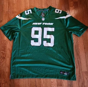 New York Jets Jersey Mens 3XL Green #95 Quinnen Williams Home Nike Engineered - Picture 1 of 4