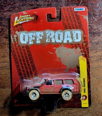 Ruedas Johnny Lightning White Lightning Jeep Cherokee Muddy todo terreno hallazgo raro  Foto 1 de 2