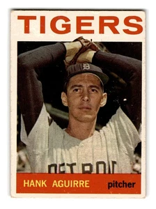 Hank Aguirre 1964 Topps #39 Detroit Tigers Vintage Creases Good - Bild 1 von 2