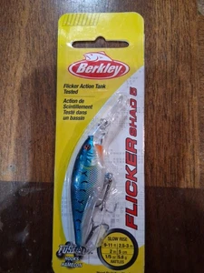 Berkley #5  Flicker Minnow Crankbait (Slick Blue Alewife) - Picture 1 of 2