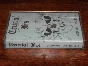 CRUCIAL FIX - MODERN DISASTER (DEMO CASSETTE 1990) US THRASH / ULTRA RARE! CRE - Picture 1 of 7