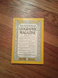 Ex Libris NATIONAL GEOGRAPHIC September 1957 ANTARCTICA Byrd Station ex libris - Bild 1 von 2