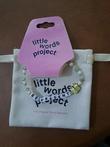 Little Words Project Weihnachtsarmband "Be Present" Small/Medium - Bild 1 von 4