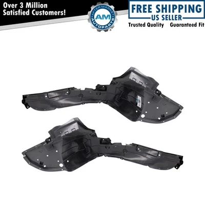 Juego de forro de guardabarros interior delantero para Nissan Versa NI1248139 NI1249139 2015-2019 Foto 1 de 4